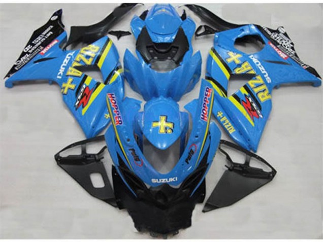 Carénage Moto Suzuki GSXR 1000 K9 09-16 - Bleu Rizla Hopper Carénage Moto Suzuki GSXR 1000 K9 09-16 - Bleu Rizla Hopper