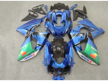 Carénage Moto Suzuki GSXR 1000 K9 09-16 - Bleu Vert JOMO