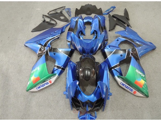 Carénage Moto Suzuki GSXR 1000 K9 09-16 - Bleu Vert JOMO