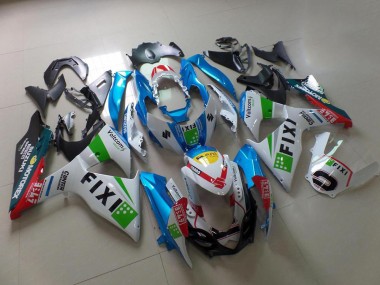 Carénage Moto Suzuki GSXR 1000 K9 09-16 - Light Bleu Fixi