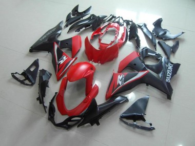 Carénage Moto Suzuki GSXR 1000 K9 09-16 - Matte Rouge Noir