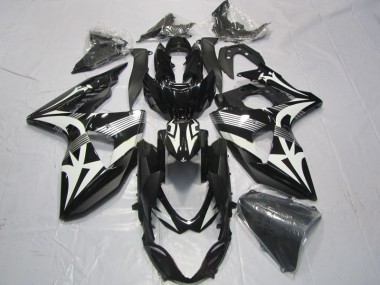 Carénage Moto Suzuki GSXR 1000 K9 09-16 - Noir Blanc