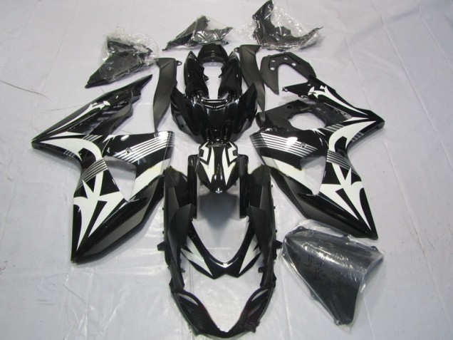 Carénage Moto Suzuki GSXR 1000 K9 09-16 - Noir Blanc