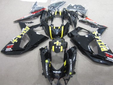 Carénage Moto Suzuki GSXR 1000 K9 09-16 - Noir Rizla Lumber Jack