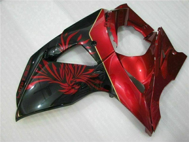 Carénage Moto Suzuki GSXR 1000 K9 09-16 - Rouge Flamme Noir