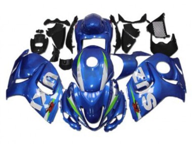 Carénage Moto Suzuki GSXR 1300 Hayabusa 08-19 - Bleu Blanc