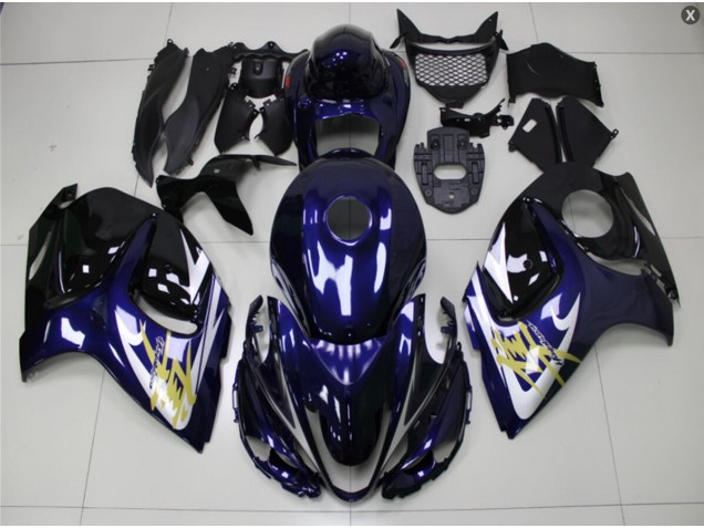 Carénage Moto Suzuki GSXR 1300 Hayabusa 08-19 - Bleu Or Carénage Moto Suzuki GSXR 1300 Hayabusa 08-19 - Bleu Or