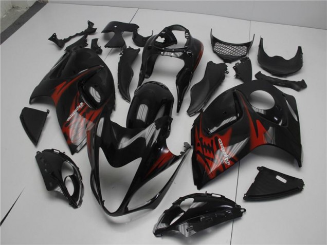 Carénage Moto Suzuki GSXR 1300 Hayabusa 08-19 - Noir Rouge Carénage Moto Suzuki GSXR 1300 Hayabusa 08-19 - Noir Rouge