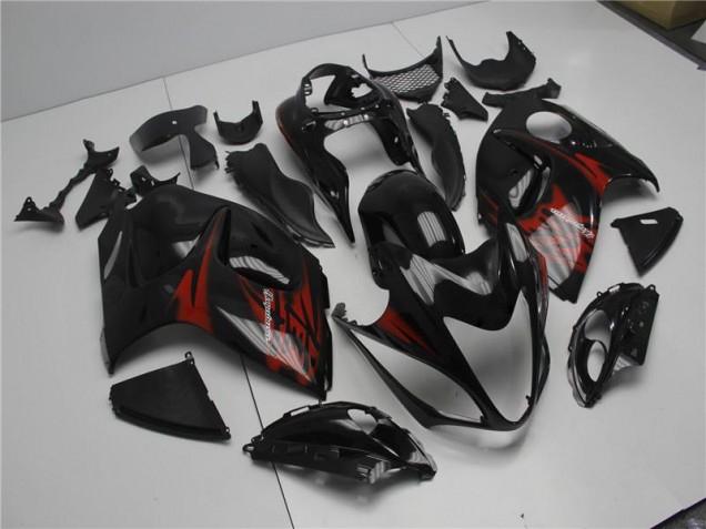 Carénage Moto Suzuki GSXR 1300 Hayabusa 08-19 - Noir Rouge Carénage Moto Suzuki GSXR 1300 Hayabusa 08-19 - Noir Rouge