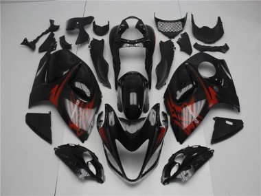 Carénage Moto Suzuki GSXR 1300 Hayabusa 08-19 - Noir Rouge