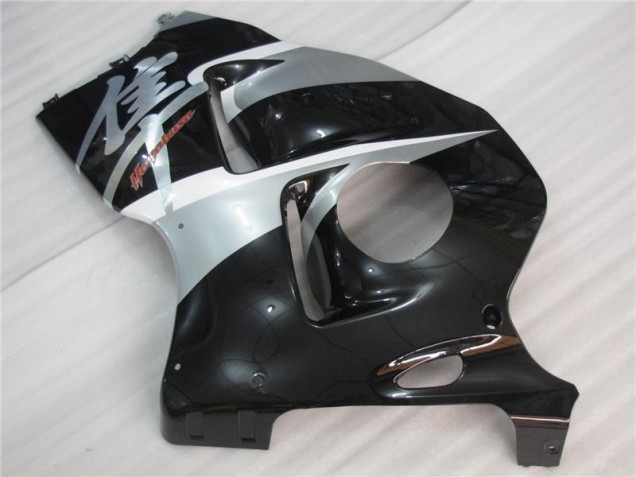 Carénage Moto Suzuki GSXR 1300 Hayabusa 96-07 - Argent Noir Carénage Moto Suzuki GSXR 1300 Hayabusa 96-07 - Argent Noir