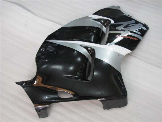 Carénage Moto Suzuki GSXR 1300 Hayabusa 96-07 - Argent Noir Carénage Moto Suzuki GSXR 1300 Hayabusa 96-07 - Argent Noir