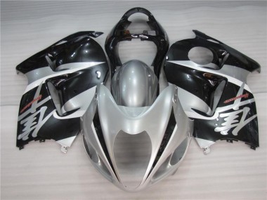 Carénage Moto Suzuki GSXR 1300 Hayabusa 96-07 - Argent Noir