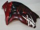 Carénage Moto Suzuki GSXR 1300 Hayabusa 96-07 - Noir Rouge Flamme Carénage Moto Suzuki GSXR 1300 Hayabusa 96-07 - Noir Rouge Flamme