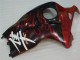 Carénage Moto Suzuki GSXR 1300 Hayabusa 96-07 - Noir Rouge Flamme Carénage Moto Suzuki GSXR 1300 Hayabusa 96-07 - Noir Rouge Flamme