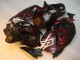 Carénage Moto Suzuki GSXR 1300 Hayabusa 96-07 - Noir Rouge Flamme Carénage Moto Suzuki GSXR 1300 Hayabusa 96-07 - Noir Rouge Flamme