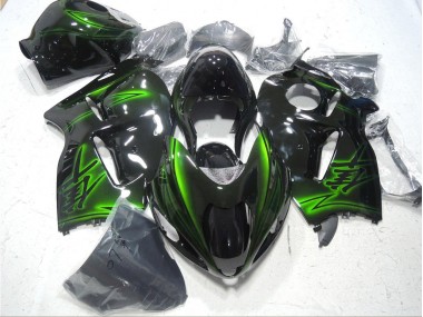 Carénage Moto Suzuki GSXR 1300 Hayabusa 96-07 - Noir Vert