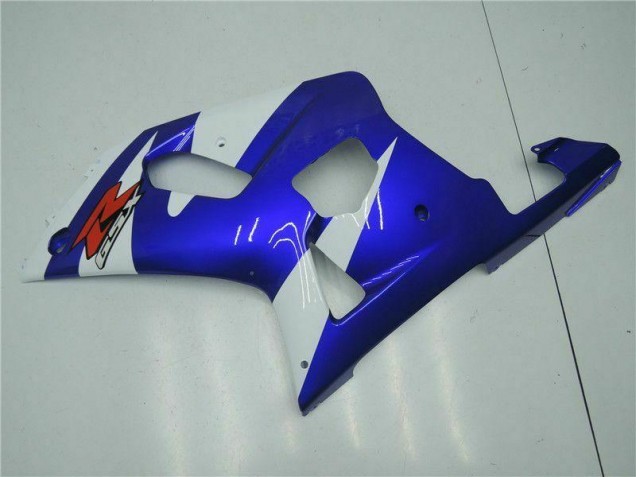 Carénage Moto Suzuki GSXR 600 / 750 K1 K2 K3 01-03 - Blanc Bleu Carénage Moto Suzuki GSXR 600 / 750 K1 K2 K3 01-03 - Blanc Bleu