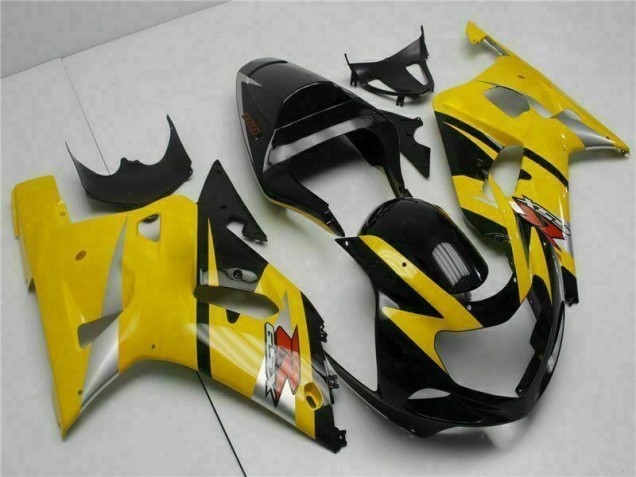 Carénage Moto Suzuki GSXR 600 / 750 K1 K2 K3 01-03 - Jaune Carénage Moto Suzuki GSXR 600 / 750 K1 K2 K3 01-03 - Jaune