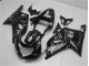 Carénage Moto Suzuki GSXR 600 / 750 K1 K2 K3 01-03 - Noir Blanc Flamme Carénage Moto Suzuki GSXR 600 / 750 K1 K2 K3 01-03 - Noir Blanc Flamme