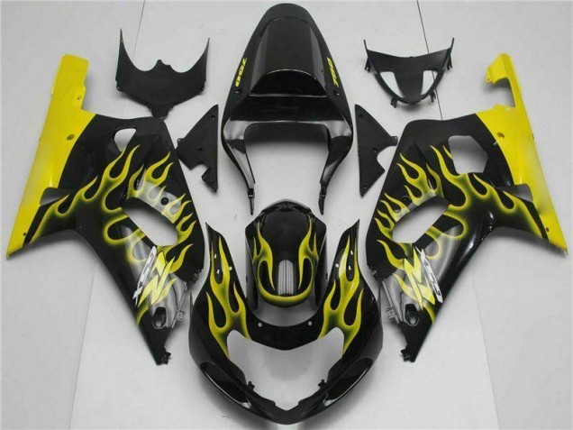 Carénage Moto Suzuki GSXR 600 / 750 K1 K2 K3 01-03 - Noir Carénage Moto Suzuki GSXR 600 / 750 K1 K2 K3 01-03 - Noir