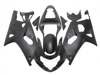 Carénage Moto Suzuki GSXR 600 / 750 K1 K2 K3 01-03 - Noir Mat