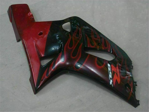 Carénage Moto Suzuki GSXR 600 / 750 K1 K2 K3 01-03 - Noir Rouge Carénage Moto Suzuki GSXR 600 / 750 K1 K2 K3 01-03 - Noir Rouge