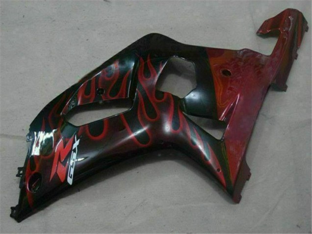 Carénage Moto Suzuki GSXR 600 / 750 K1 K2 K3 01-03 - Noir Rouge Carénage Moto Suzuki GSXR 600 / 750 K1 K2 K3 01-03 - Noir Rouge