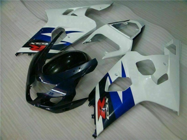 Carénage Moto Suzuki GSXR 600 / 750 K4 04-05 - Blanc Noir