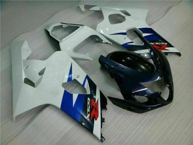 Carénage Moto Suzuki GSXR 600 / 750 K4 04-05 - Blanc Noir