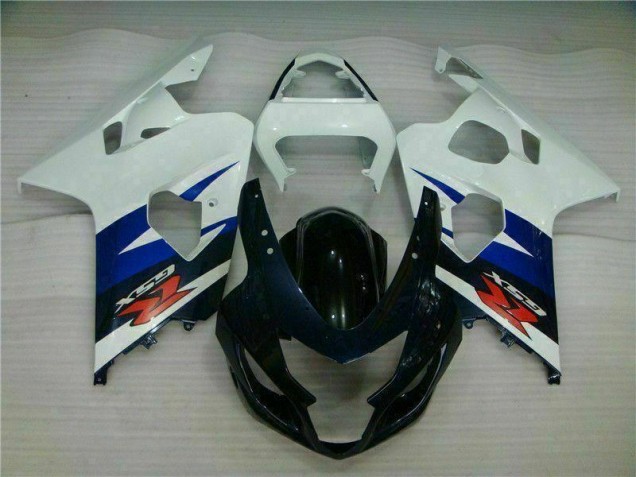 Carénage Moto Suzuki GSXR 600 / 750 K4 04-05 - Blanc Noir