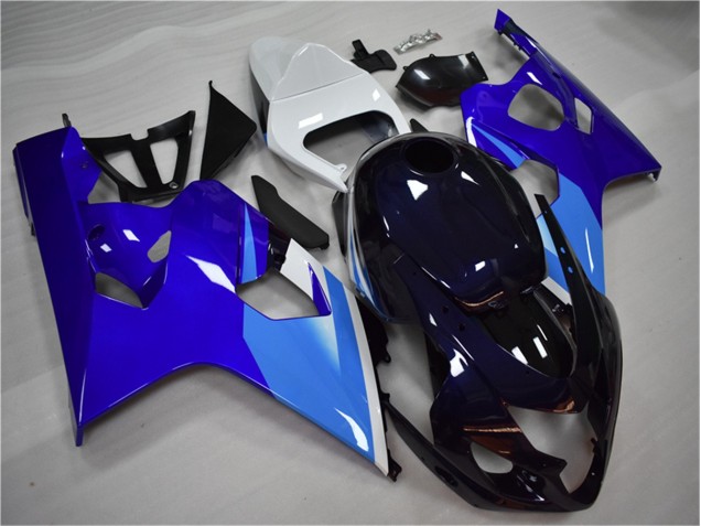 Carénage Moto Suzuki GSXR 600 / 750 K4 04-05 - Bleu Blanc