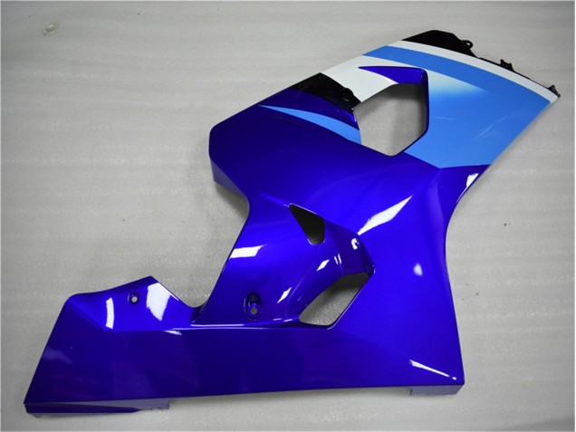 Carénage Moto Suzuki GSXR 600 / 750 K4 04-05 - Bleu Blanc