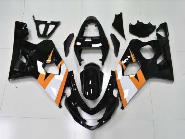 Carénage Moto Suzuki GSXR 600 / 750 K4 04-05 - Orange Noir