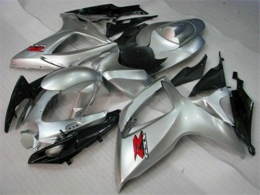 Carénage Moto Suzuki GSXR 600 / 750 K6 06-07 - Argent