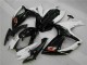 Carénage Moto Suzuki GSXR 600 / 750 K6 06-07 - Blanc Noir Carénage Moto Suzuki GSXR 600 / 750 K6 06-07 - Blanc Noir