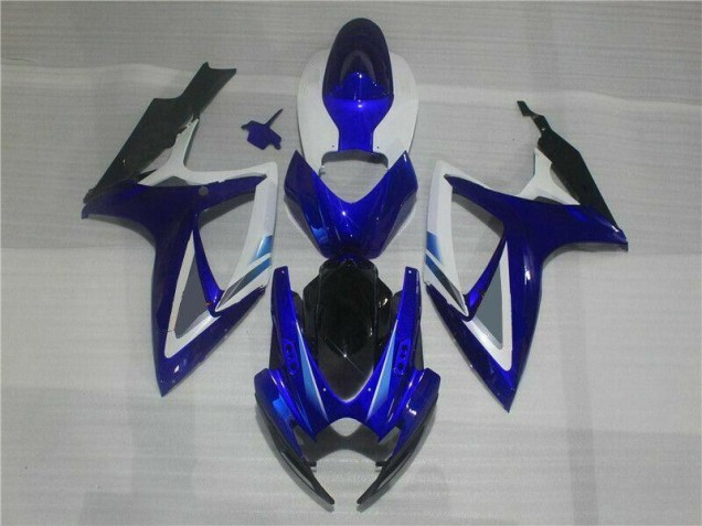 Carénage Moto Suzuki GSXR 600 / 750 K6 06-07 - Bleu Blanc