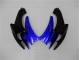 Carénage Moto Suzuki GSXR 600 / 750 K6 06-07 - Bleu Noir Carénage Moto Suzuki GSXR 600 / 750 K6 06-07 - Bleu Noir