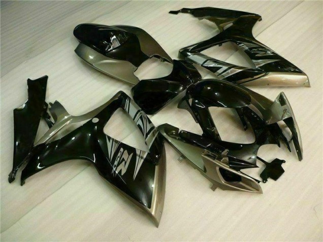 Carénage Moto Suzuki GSXR 600 / 750 K6 06-07 - Noir Gris Carénage Moto Suzuki GSXR 600 / 750 K6 06-07 - Noir Gris