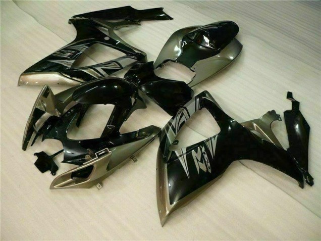 Carénage Moto Suzuki GSXR 600 / 750 K6 06-07 - Noir Gris Carénage Moto Suzuki GSXR 600 / 750 K6 06-07 - Noir Gris