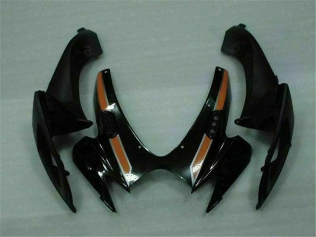 Carénage Moto Suzuki GSXR 600 / 750 K6 06-07 - Noir Orange Carénage Moto Suzuki GSXR 600 / 750 K6 06-07 - Noir Orange