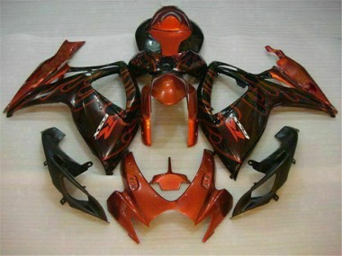 Carénage Moto Suzuki GSXR 600 / 750 K6 06-07 - Rouge
