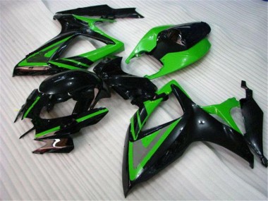 Carénage Moto Suzuki GSXR 600 / 750 K6 06-07 - Vert Noir