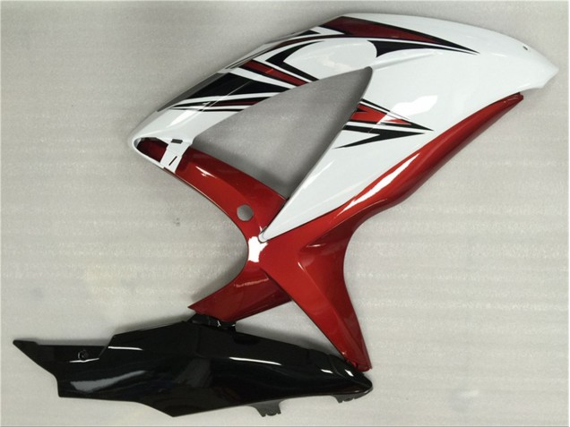 Carénage Moto Suzuki GSXR 600 / 750 K8 08-10 - Blanc Rouge Noir Carénage Moto Suzuki GSXR 600 / 750 K8 08-10 - Blanc Rouge Noir