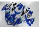 Carénage Moto Suzuki GSXR 600 / 750 K8 08-10 - Bleu Blanc Vert Carénage Moto Suzuki GSXR 600 / 750 K8 08-10 - Bleu Blanc Vert