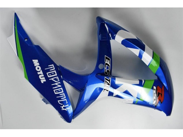 Carénage Moto Suzuki GSXR 600 / 750 K8 08-10 - Bleu Blanc Vert Carénage Moto Suzuki GSXR 600 / 750 K8 08-10 - Bleu Blanc Vert