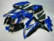 Carénage Moto Suzuki GSXR 600 / 750 K8 08-10 - Bleu Noir Carénage Moto Suzuki GSXR 600 / 750 K8 08-10 - Bleu Noir