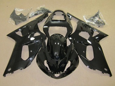 Carénage Moto Suzuki GSXR 600 K1 K2 K3 01-03 - Noir
