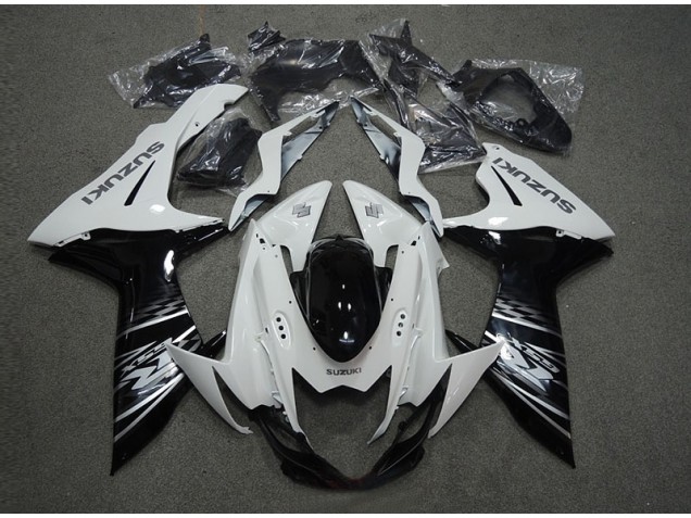 Carénage Moto Suzuki GSXR 600 K11 11-24 - Blanc Noir Carénage Moto Suzuki GSXR 600 K11 11-24 - Blanc Noir