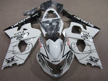 Carénage Moto Suzuki GSXR 600 K4 04-05 - Blanc Corona Extra Motul